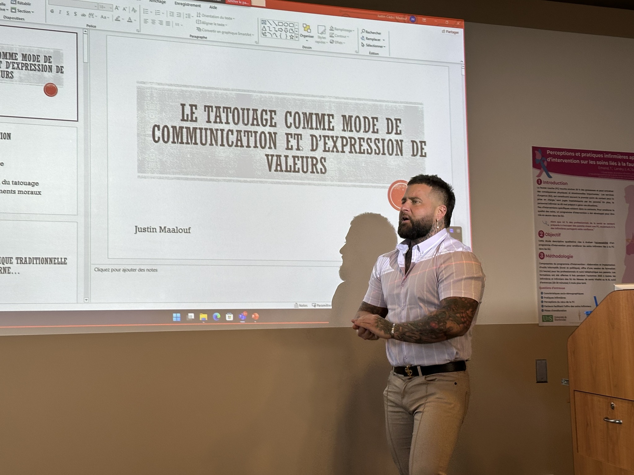 Une étude sur le tatouage à l’Université de Moncton campus d’Edmundston