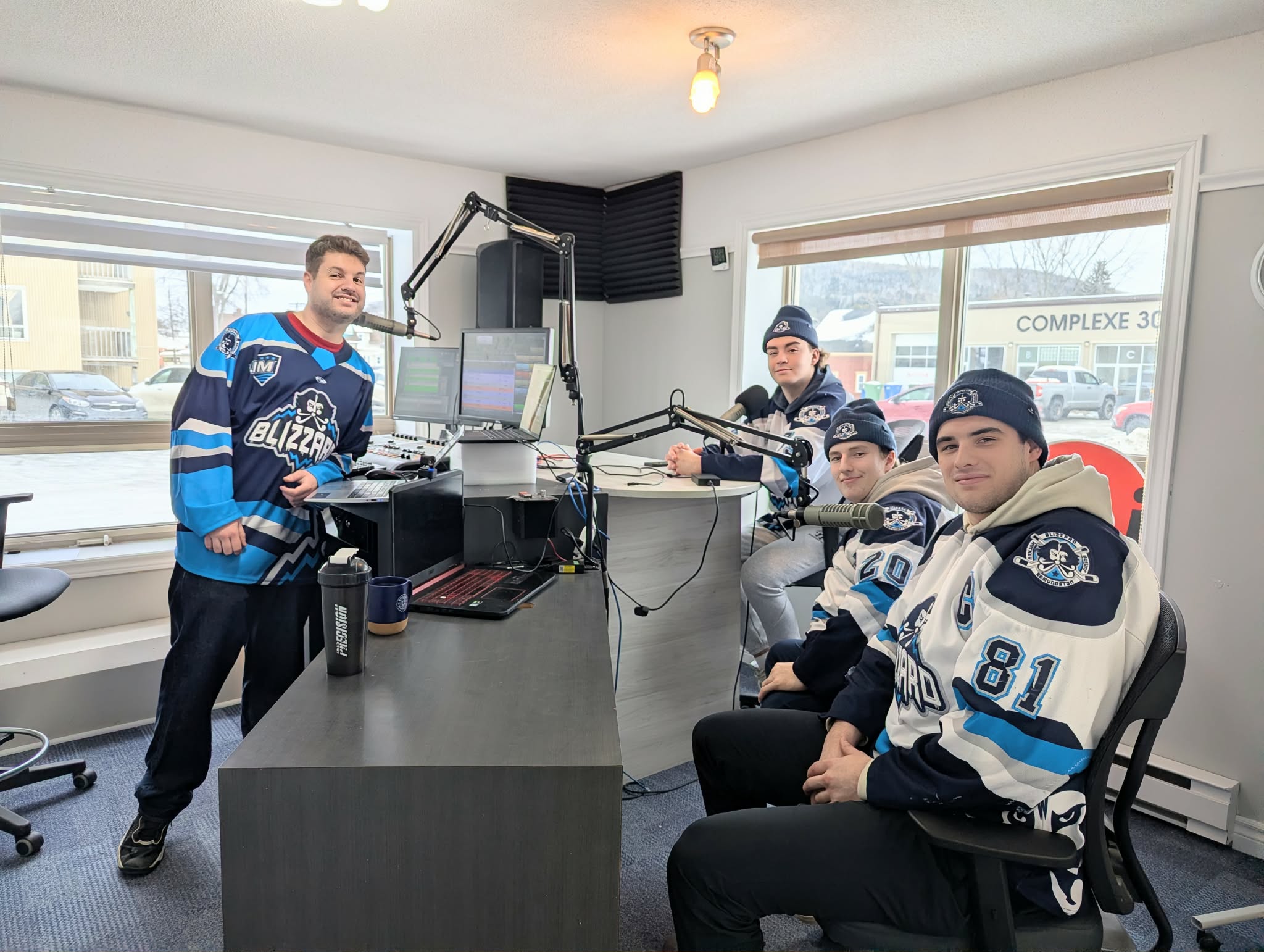 Séries LHM : Le Blizzard en studio